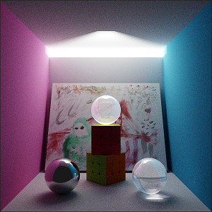 [ Ray Tracing renderer ]